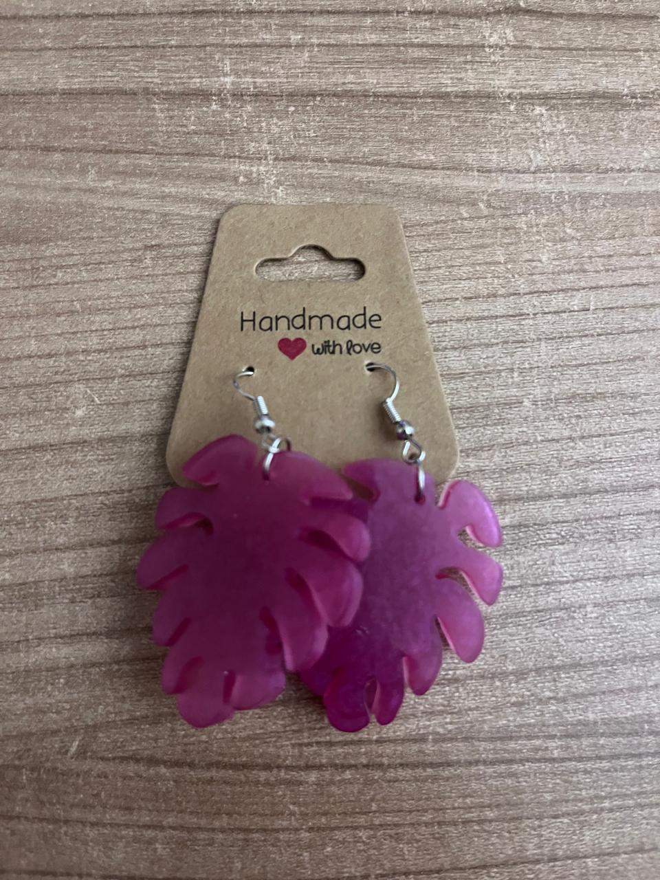 Resin earrings