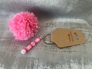 Pom Pom keychain