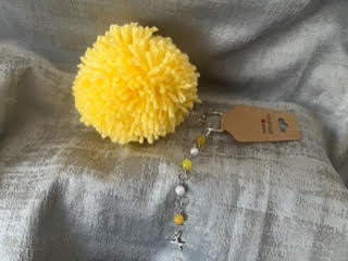 Pom Pom keychain
