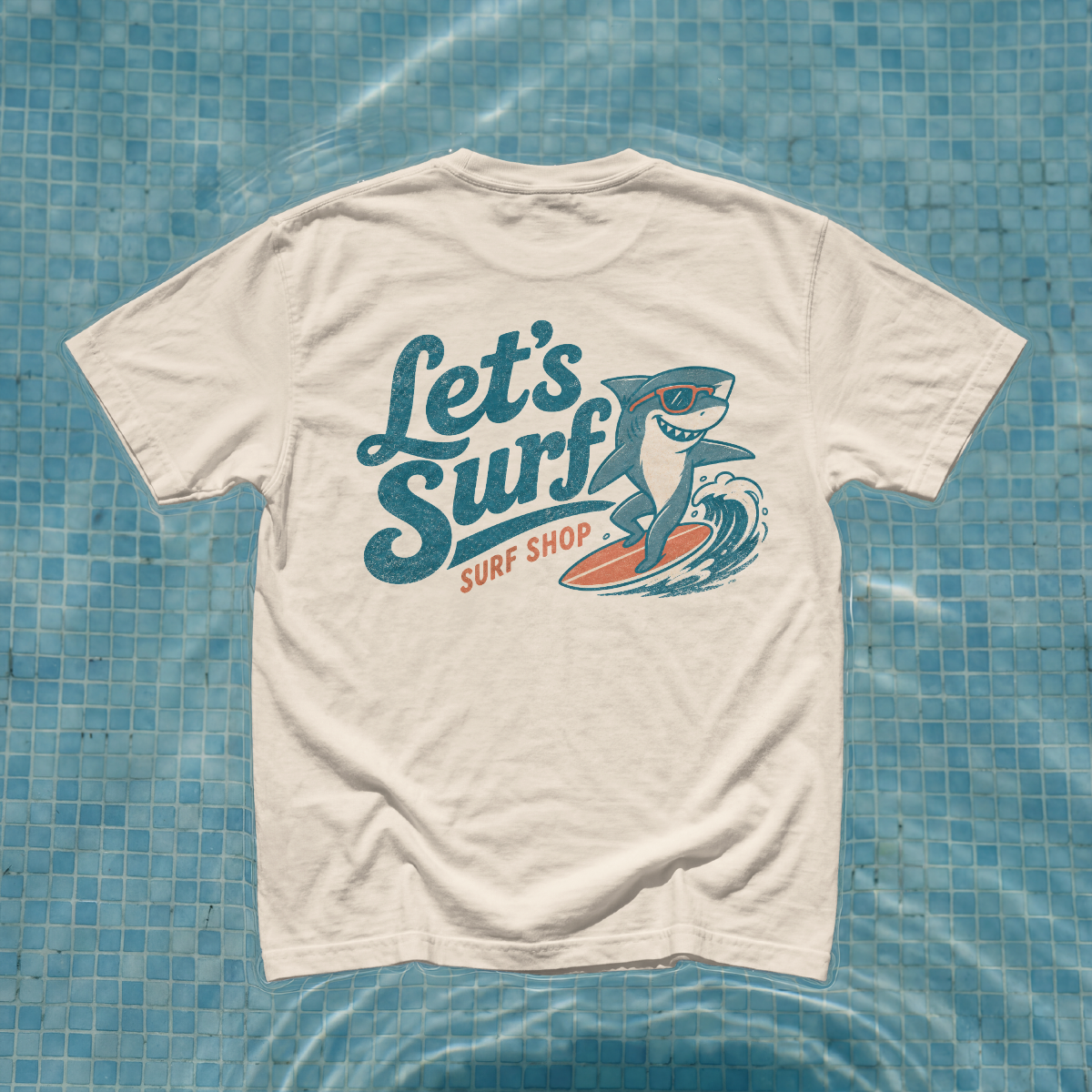 Lets Surf Unisex Oversized T