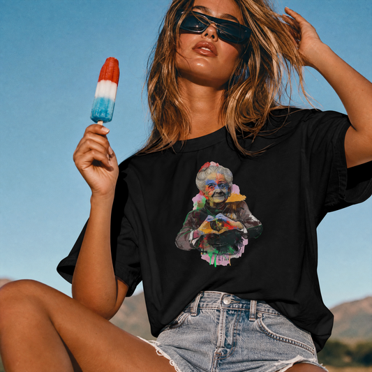 "Granny Loves you" Oversized T (unisex)