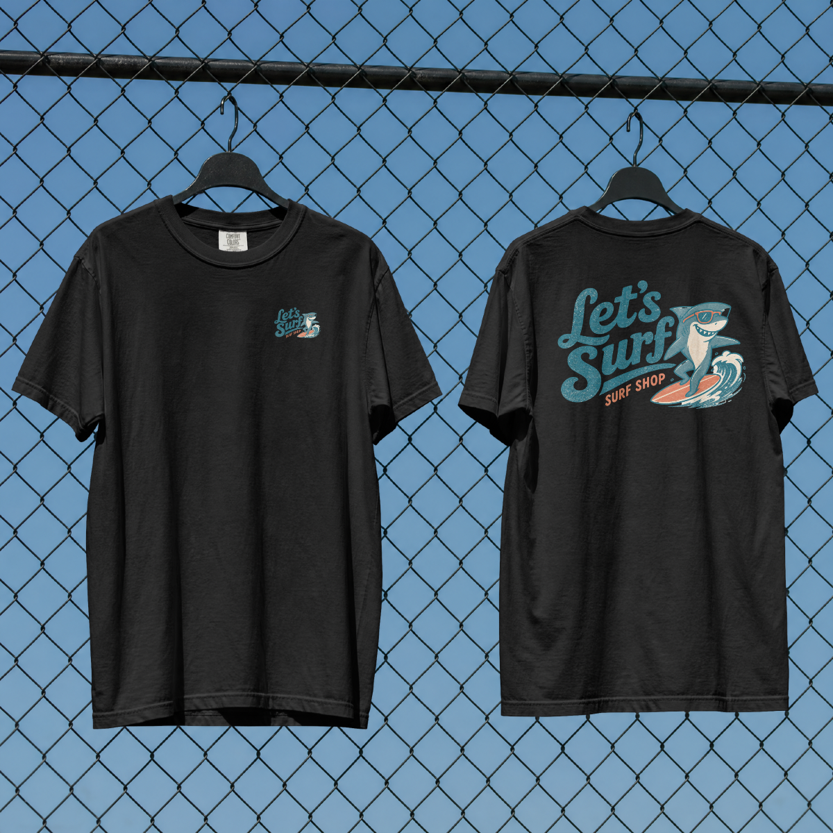Lets Surf Unisex Oversized T